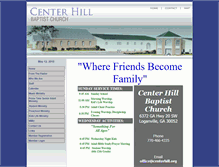 Tablet Screenshot of centerhill.org